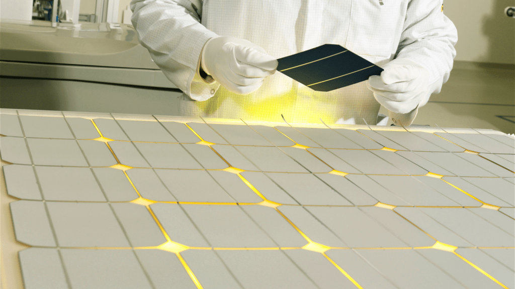 El silicio y la plata claves en la producción de paneles solares.